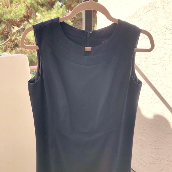 Brooks Brothers Dark Navy Sleeveless Dress - Picture 8 of 8